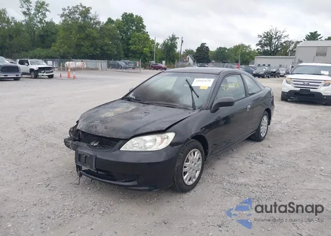 2004 Honda Civic Lx from USA, damaged, VIN 1HGEM22564L010522